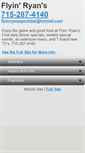Mobile Screenshot of flyinryanswi.com